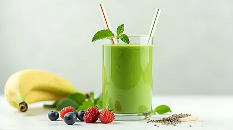 El ritual del color en tu copa: batidos naturales